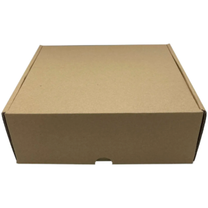 Cajas de Cartón Corrugado Kraft de 30x30x10 cm con Tapa, Pack de 15 Unidades para y